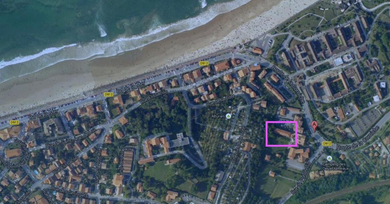 Appartement Lumineux, Avec Balcon, A 200M De La Plage Hendaye Εξωτερικό φωτογραφία